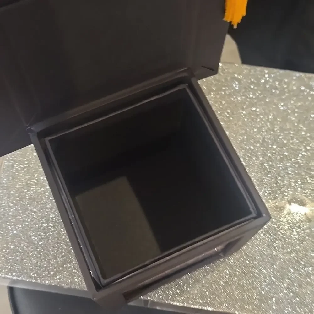 At Home 4-Sided Top Open Graduation Cap Photo Frame with Tassel